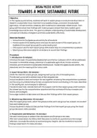 Vorschau - Stundenentwürfe - Towards a more Sustainable Future (Gruppenpuzzle) - Seite 2