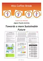 Vorschau - Stundenentwürfe - Towards a more Sustainable Future (Gruppenpuzzle) - Deckblatt
