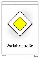 Vorschau - Präsentationen/Tafelbilder - Tafelmaterial Verkehrszeichen – Passend zur Fahrradprüfung - Seite 3