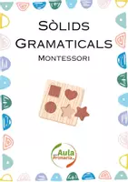 Vista previa - Hojas de trabajo - Sòlids gramaticals de Montessori - Portada