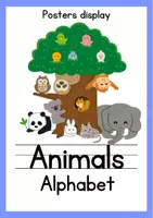 Aperçu - Apprentissages en autonomie - Animal Alphabet Posters - Page de couverture