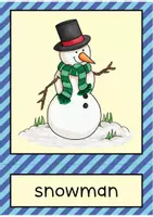 anteprima - Flashcard - Winter: Flash Cards / Carte illustrate e con parole (Inglese) - Pagina 3