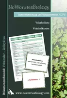 Vorschau - Fördermaterial/Inklusion - DFU - Vokabular - Zellzyklus - Deckblatt