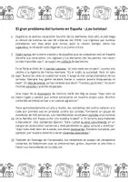 Vorschau - Arbeitsblätter - Noticias en clase - turistas - el gran problema (texto y tareas), turismo, Barcelona - Seite 2