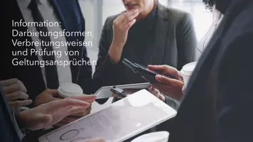 Vorschau - Präsentationen/Tafelbilder - Unterrichtseinstieg: Information: Darbietungsformen, Verbreitungsweisen, Prüfung von Geltungsansprüchen - Deckblatt