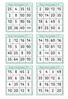 Vorschau - Spiele - Rechen Bingo Kleines 1x1 - Seite 2