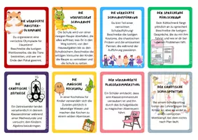 Vorschau - Arbeitsblätter - Schreibpaket Primarstufe – 75+ Schreibanlässe für Fantasie, Erzähltexte & Präteritum - Seite 1
