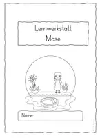 Vorschau - Unterrichtsreihen - Lernwerkstatt Mose - vollständige Einheit Religion - Seite 1