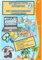 Vorschau - Spiele - interaktive Hörspur, Hörspurgeschichte, 2.Klasse, 3. Klasse, 4. Klasse, 5. Klasse, Zuhören, Die verschwundenen Tauchsachen, mit Audios - Deckblatt