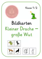 Vorschau - Poster - Kleiner Drache - große Wut - Bildkarten zum Bilderbuch - Deckblatt