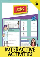 Vorschau - Fördermaterial/Inklusion - Jobs interactive activities (Englisch) - Deckblatt