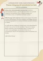 Vorschau - Anderer Materialtyp - Umgang mit unmotivierten SUS (Tipps fürs Lehrkräfte) - Seite 1