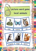 Vorschau - Spiele - picture and word game local animals - Deckblatt