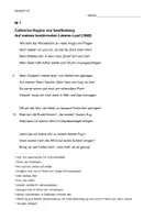 Vorschau - Klassenarbeiten - Klausur Gedichtvergleich Barock (von Greiffenberg) und Romantik (von Eichendorff) - Seite 3