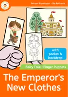 Vorschau - Mal- und Bastelvorlagen - Finger Puppets: Emperor's New Clothes - Fairy Tales - Des Kaisers neue Kleider - Deckblatt