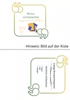 Vorschau - Fördermaterial/Inklusion - Differenzierung mit analogen und digitalen Bonus-Lernhäppchen - Seite 1