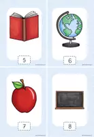 Vorschau - Arbeitsblätter - Lesespaziergang - Schulsachen (Klasse 1/2) - Seite 3