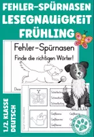 Vorschau - Arbeitsblätter - Materialpaket Fehler Spürnasen Lies genau Lesegenauigkeit Deutsch - Seite 1