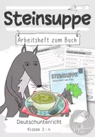 Vorschau - Arbeitsblätter - Vorurteilen begegnen mit dem Buch "Steinsuppe" | Arbeitsheft - Deckblatt
