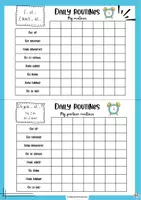 Vista previa - Juegos / Gamificación - DAILY ROUTINES @espaciorecursos - página 1
