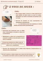 Aperçu - Apprentissages en autonomie - Méthode du MEMO : apprendre et savoir-faire - Page 2