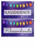 Vorschau - Mal- und Bastelvorlagen - Sternenklasse - Klassendienste - Seite 2