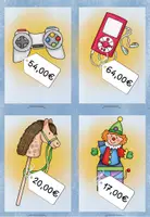 Vorschau - Arbeitsblätter - Rechenspaziergang Einkaufen mit Euro Geld runde Beträge - Seite 3