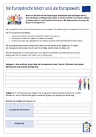 Vorschau - Stundenentwürfe - Einfach Europawahl - 1) Die Europäische Union und die Europawahl (leichte Sprache) - Seite 1