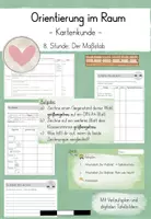 Vorschau - Stundenentwürfe - Kartenkunde: 8.Stunde - Der Maßstab - Deckblatt