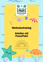 Vorschau - Präsentationen/Tafelbilder - Methodentraining: Arbeiten mit PowerPoint - Deckblatt