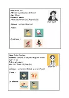 Vorschau - Arbeitsblätter - Se présenter - Karten und Hörtexte (A.1.1) - Deckblatt
