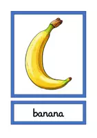 Vorschau - Bildkarten - picture cards fruits A4 & A5 - Seite 2