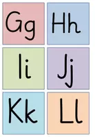 Vorschau - Bildkarten - Buchstaben in Grundschrift - Seite 2