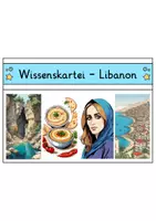 Vorschau - Stationenlernen - Wissenskartei - Libanon - Seite 1