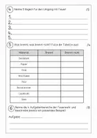 Vorschau - Test - Klassenarbeit/Lernstandserhebung "Feuer" - Klasse 3/4 - Seite 2