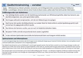 Vorschau - Arbeitsblätter - Zusatzmaterialien und Anleitungen für die Trainings 1 bis 3 mit Bildwort-Tafelkarten - Seite 2