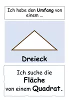 Vorschau - Spiele - Lesespiel zu Umfang und Fläche - Seite 3