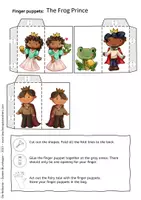 Vorschau - Mal- und Bastelvorlagen - Finger puppets: Fairy Tales (Wachsendes Paket) - Seite 3
