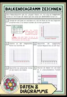 Vorschau - Poster - Balkendiagramm zeichnen – Daten und Diagramme | Poster und Merkblatt 4.–5. Schulstufe - Deckblatt