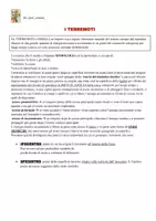 anteprima - Programmi scolastici / Materiali per docenti - Riassunto su terremoti e vulcani - Pagina di copertina