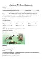 Aperçu - Feuilles d'exercices - Le courant electrique continu - Page de couverture