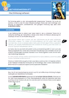 Vorschau - Arbeitsblätter - Methodenmerkblatt Erörterung * linear und dialektisch - Deckblatt