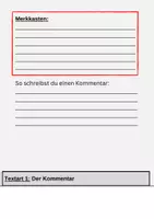 Vorschau - Arbeitsblätter - Flipbook zu den einzelnen Textarten in der Zeitung - Seite 1