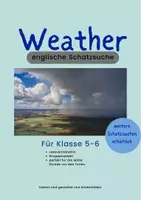 Vorschau - Spiele - englische Schatzsuche: Weather (A1 Klasse 5/6) - Deckblatt