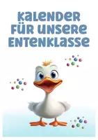 Vorschau - Mal- und Bastelvorlagen - Entenklasse Klassentier Ente Geburtstagskalender - Seite 2