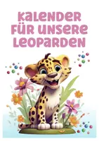 Vorschau - Mal- und Bastelvorlagen - Leopardenklasse Klassentier Leopard Geburtstagskalender - Seite 2