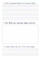 Vorschau - Mal- und Bastelvorlagen - Mein Papa und ich - ein kleines, persönliches Geschenk für alle Papas - Seite 2
