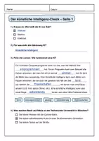 Vorschau - Arbeitsblätter - Quiz - Der künstliche Intelligenz-Check - Seite 2