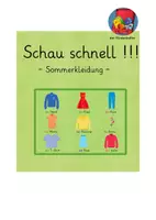 Vorschau - Spiele - Materialpaket: Schau schnell!!! Lernspiele zur Wortschatzerweiterung - Seite 1