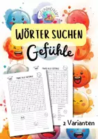 Vorschau - Arbeitsblätter - Wörter suchen - Gefühle - Deckblatt
